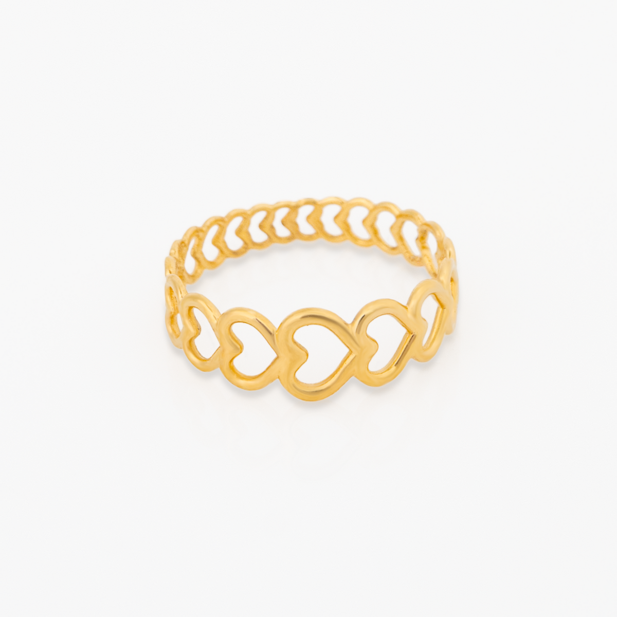 Anillo Corazones Talla 6