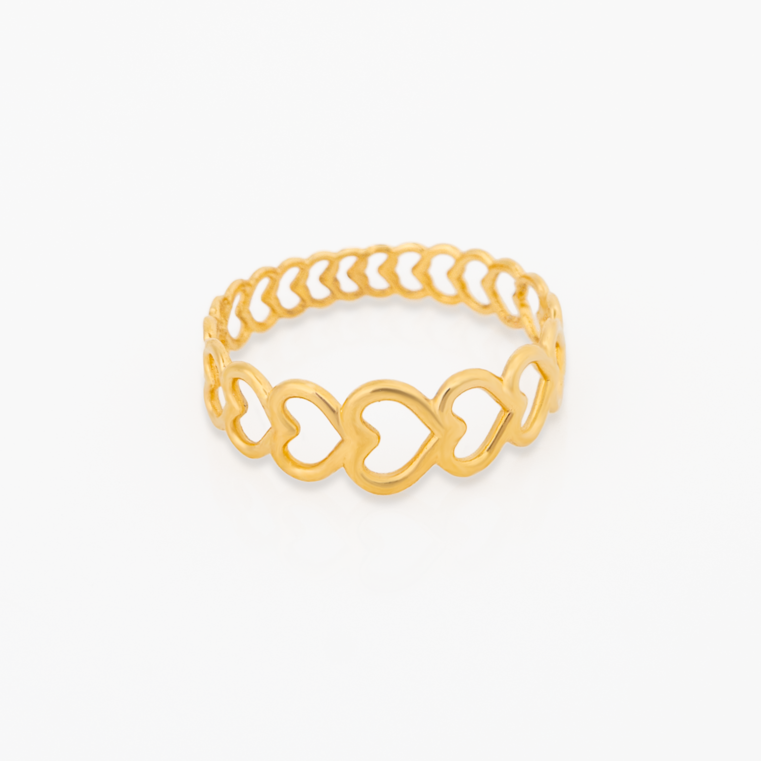 Anillo Corazones Talla 6