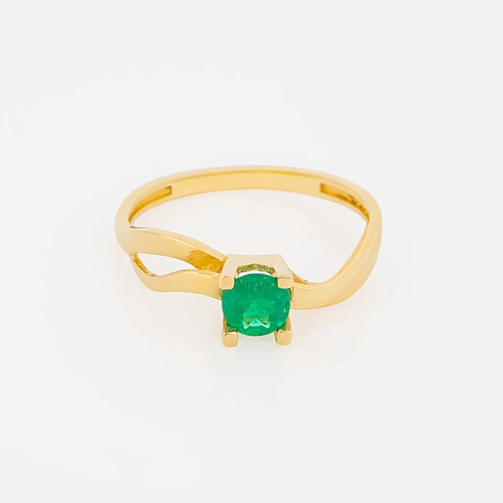 Anillo Esmeralda Talla 7
