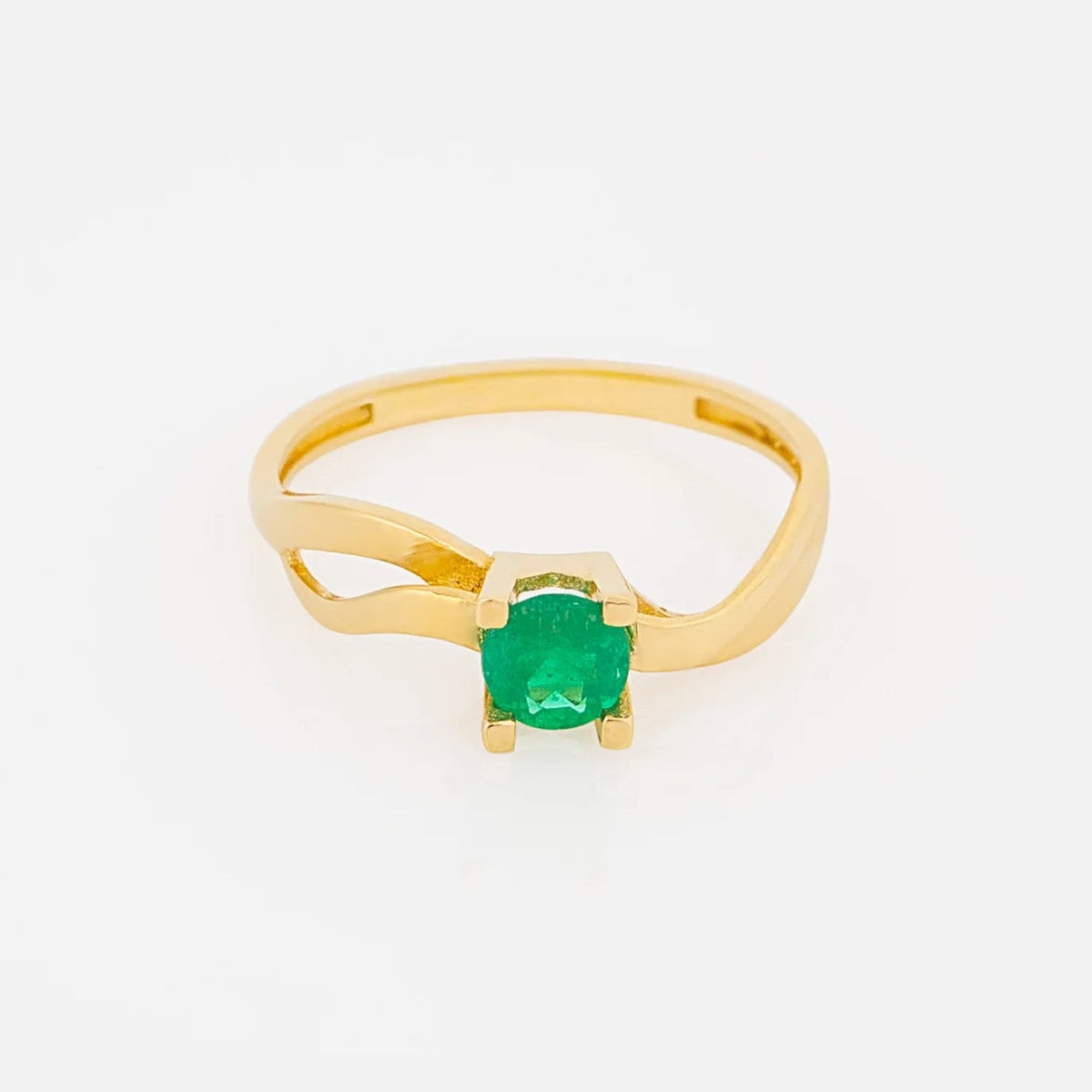 Anillo Esmeralda Talla 7