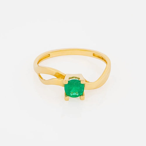 Anillo Esmeralda Talla 7
