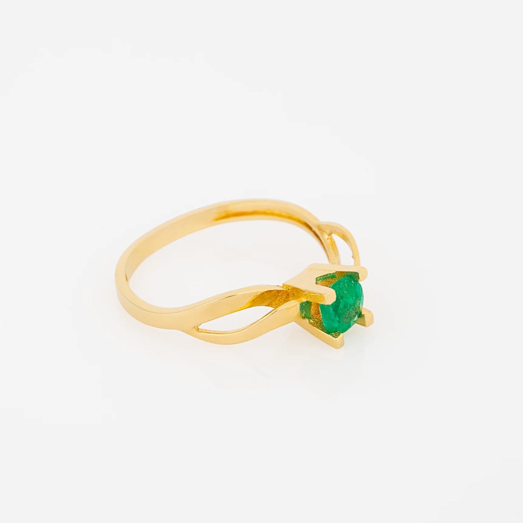 Anillo Esmeralda Talla 7