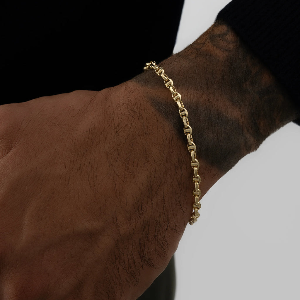 Pulsera Tejido Eslabon