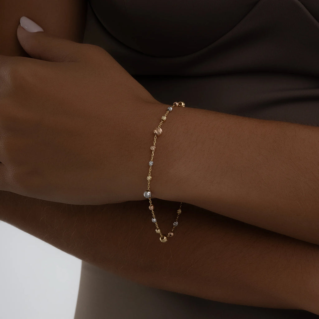 Pulsera Balines Diamantados