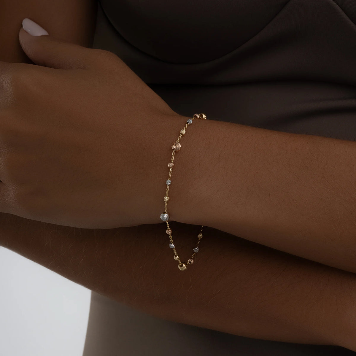 Pulsera Balines Diamantados