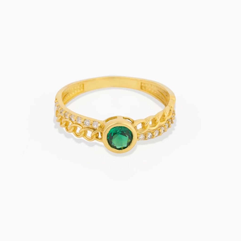 Anillo Cubano Talla 8 1/4