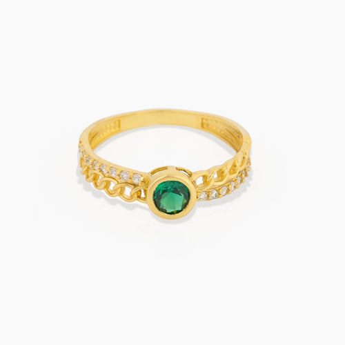 Anillo Cubano Talla 8 1/4