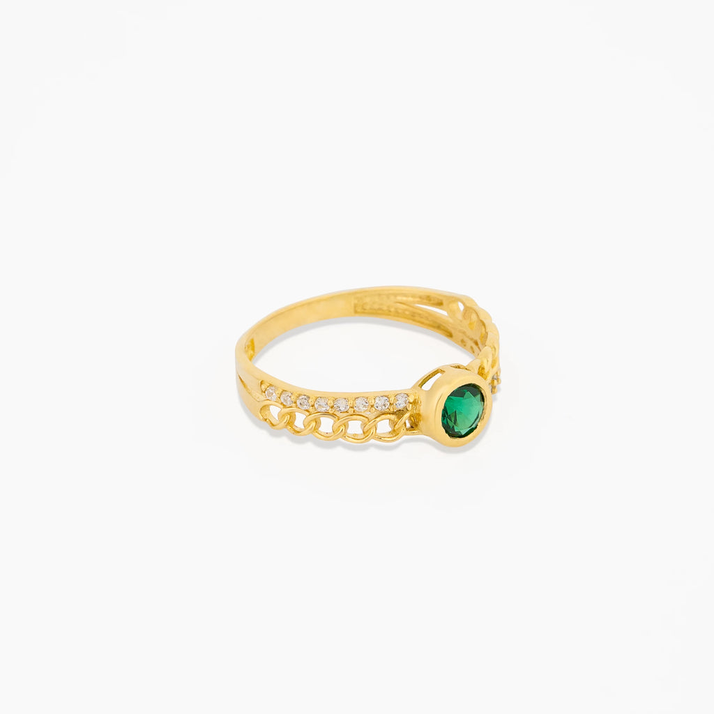 Anillo Cubano Talla 8 1/4