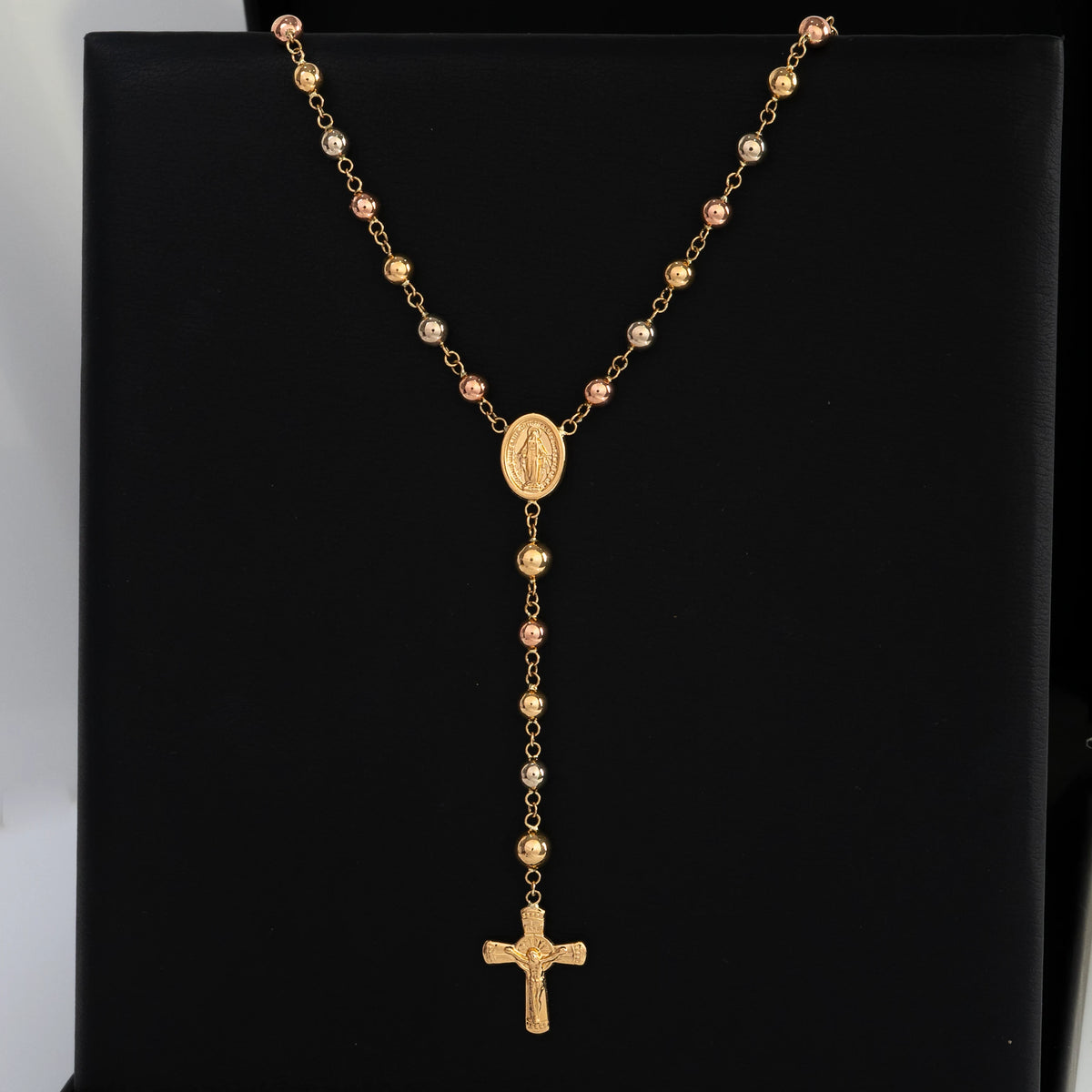 Rosario Tres Oros 60cm