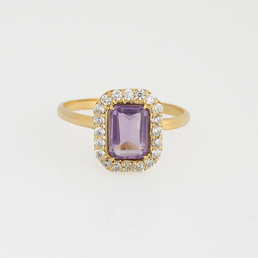 Anillo Amatista Talla 6