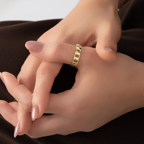 Anillo Rectángulo Talla 8 1/2