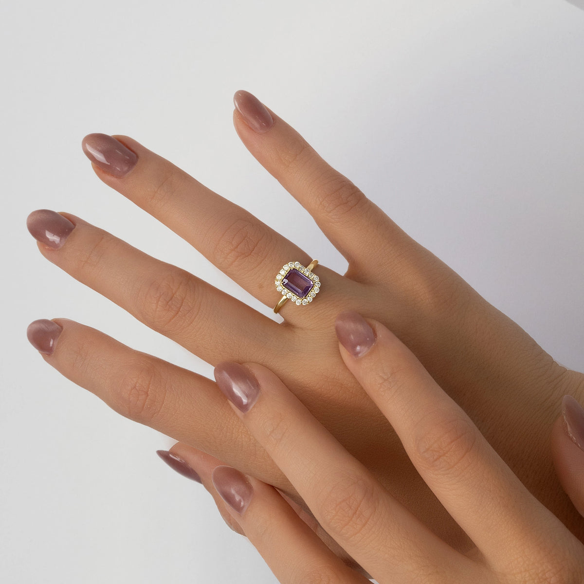 Anillo Amatista Talla 6