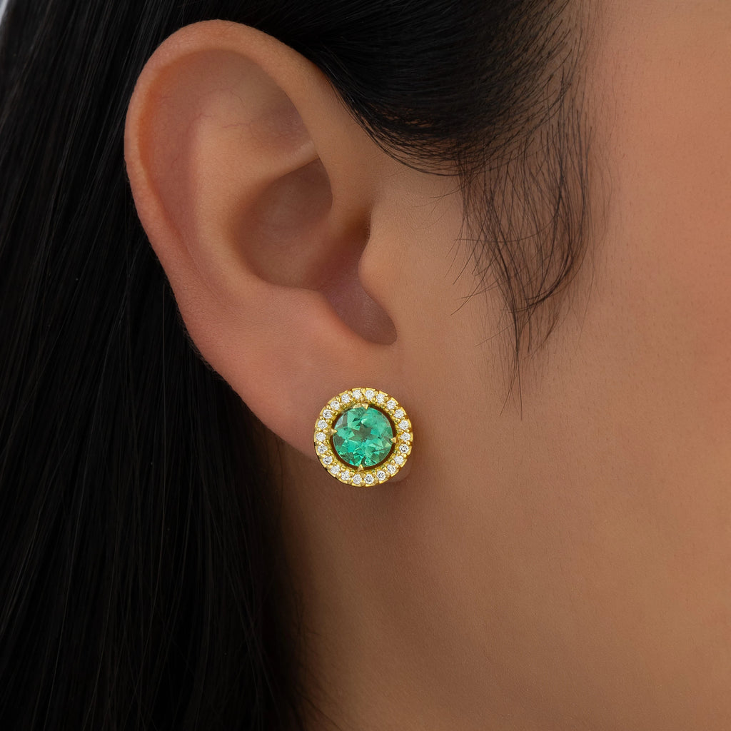 Topos Rendondos Esmeraldas 1.2cm