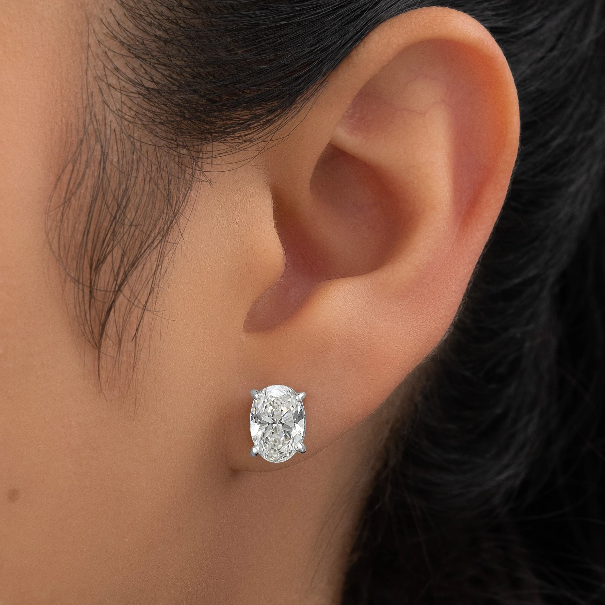 Set Diamantes Lab. Oval