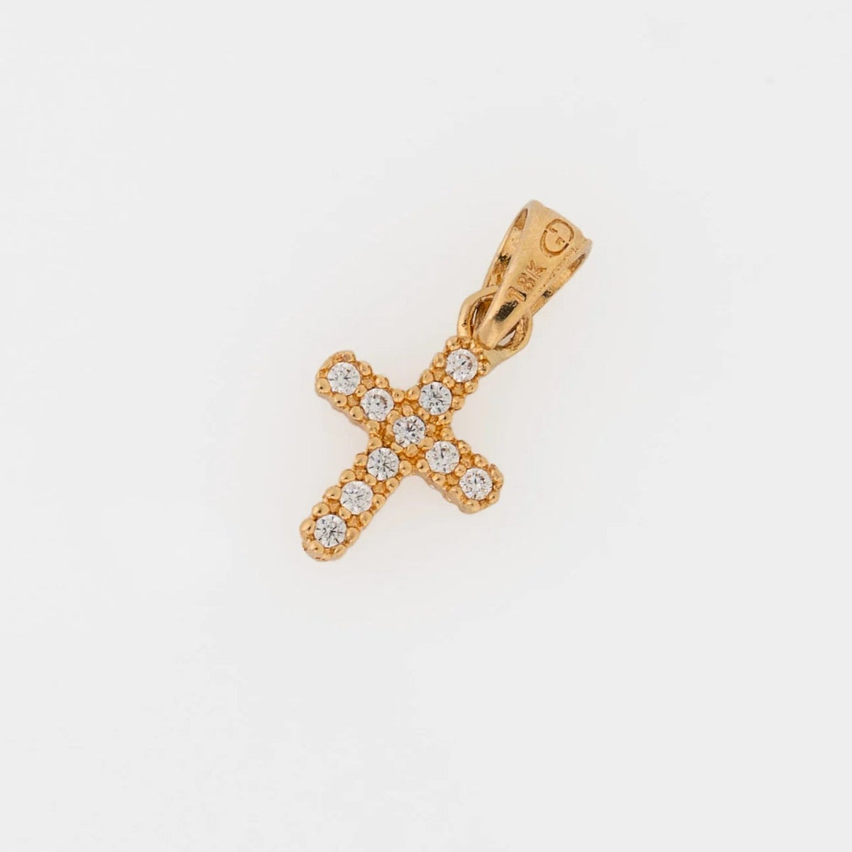 Dije Cruz Doble 1.7cm