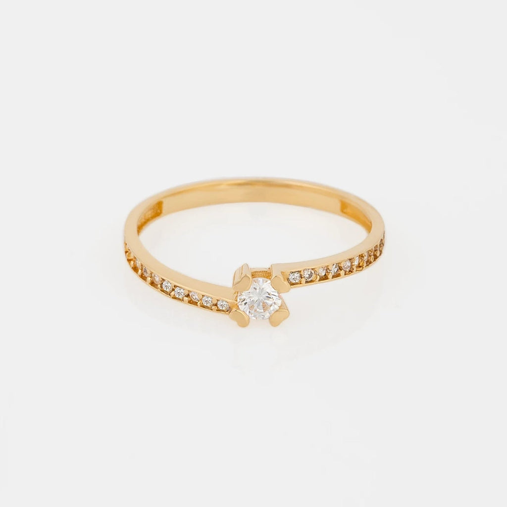 Anillo Compromiso Iris Talla 9