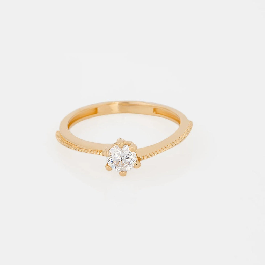 Anillo Compromiso Nina Talla 7