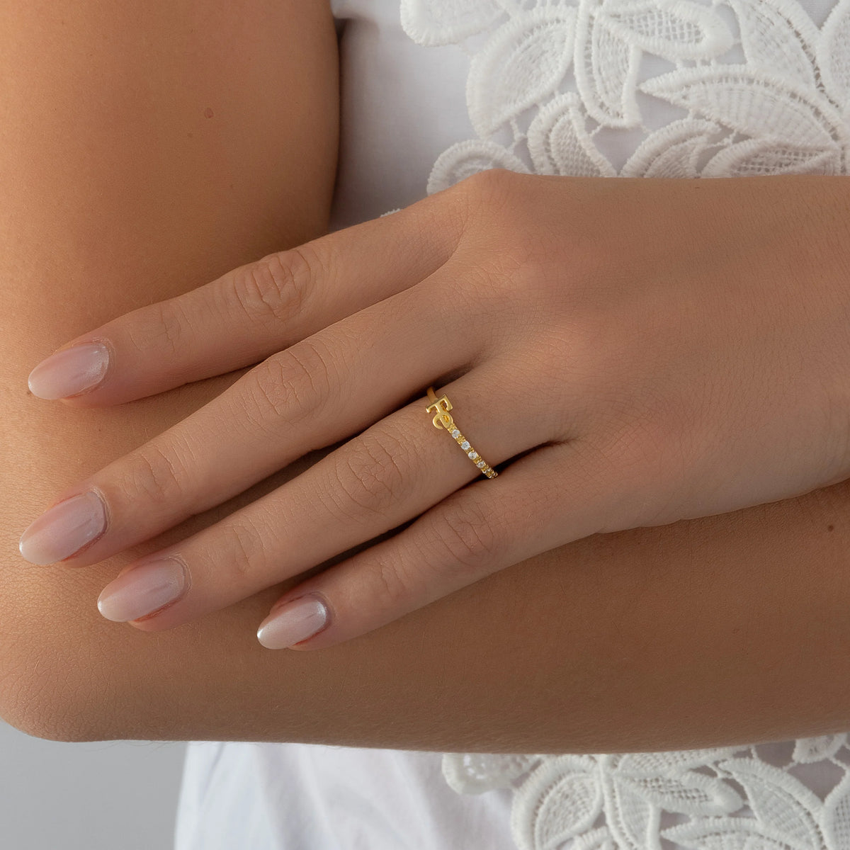 Anillo Fe Talla 6 1/2