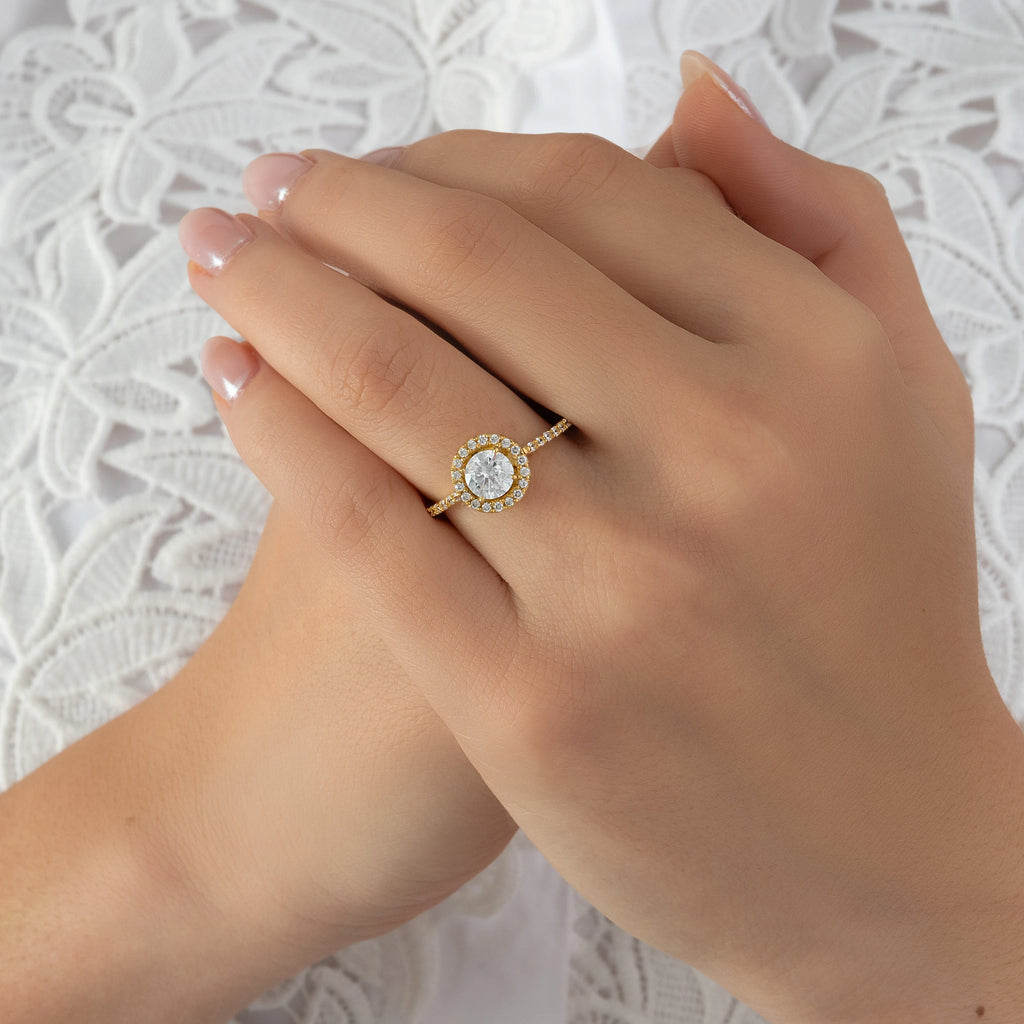 Anillo Compromiso Talla 8 1/4