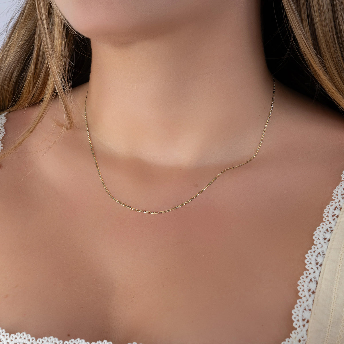 Cadena Tejido Plano 45cm