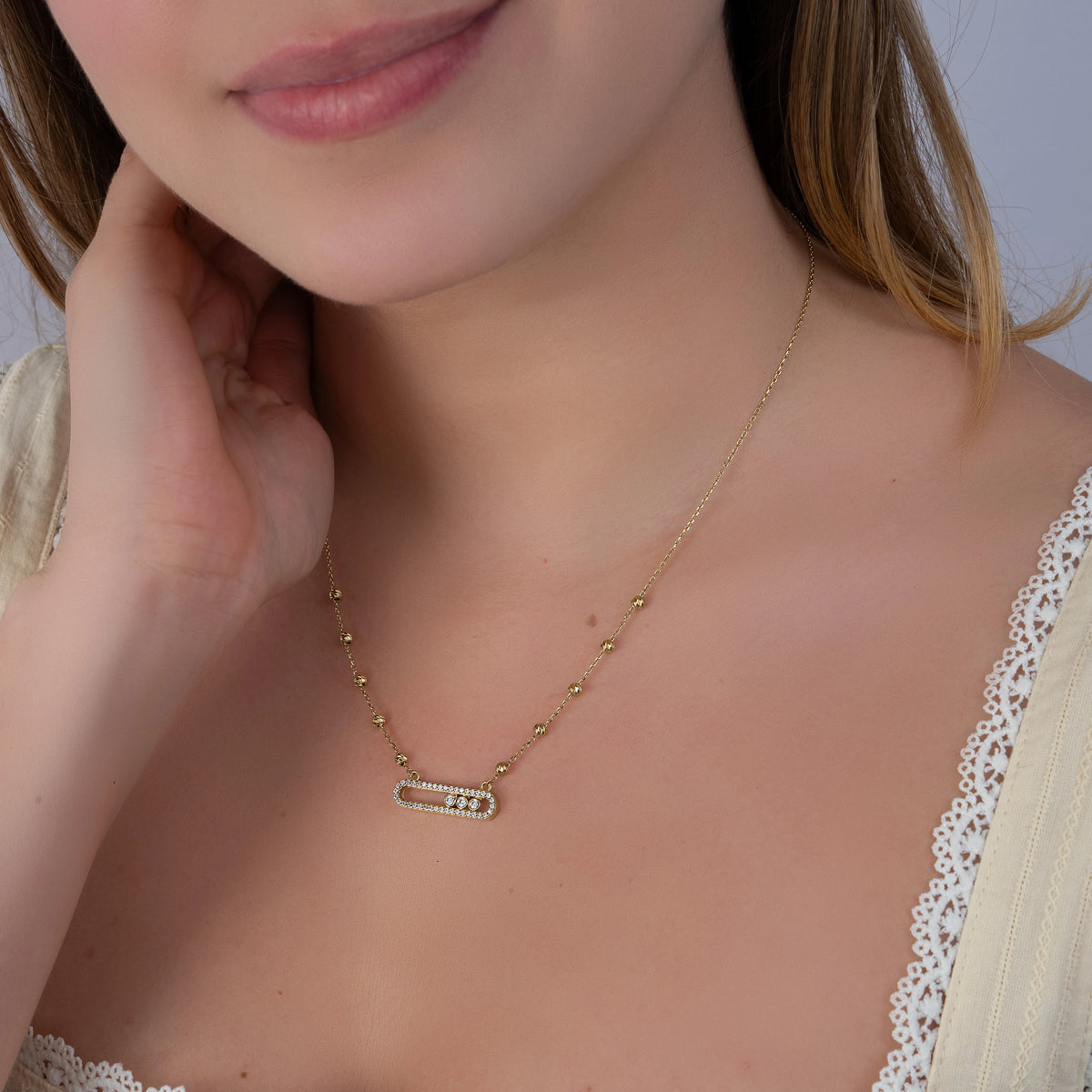 Cadena Trilogía Móvil 45cm