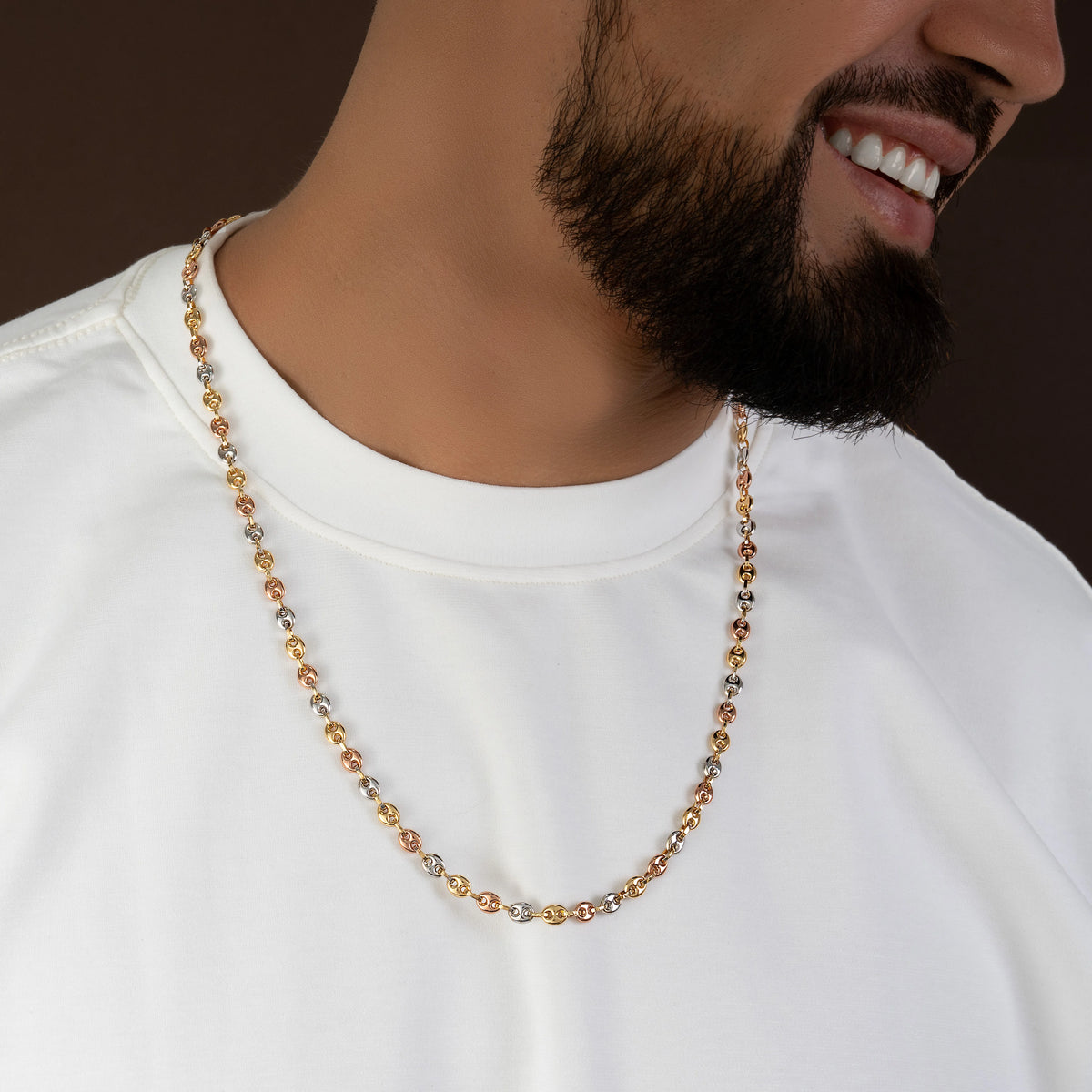 Cadena Tejido Eslabon 60cm