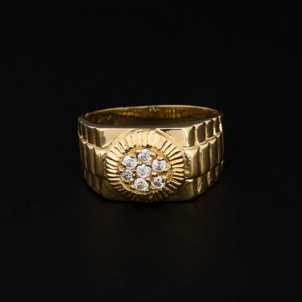 Anillo Circulo Talla 8 1/2