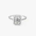 Anillo De Compromiso Diamantes Lab.