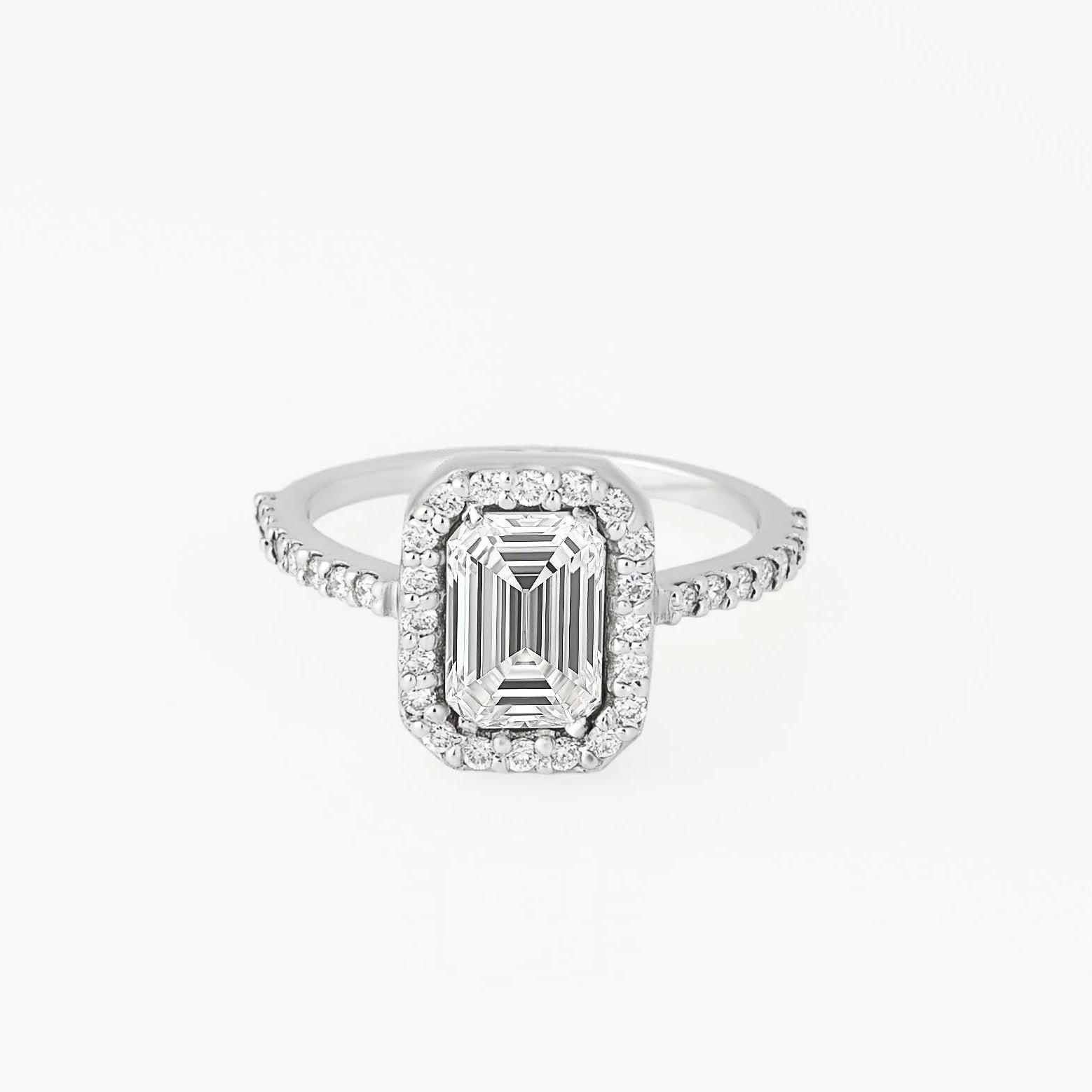 Anillo De Compromiso Diamantes Lab.