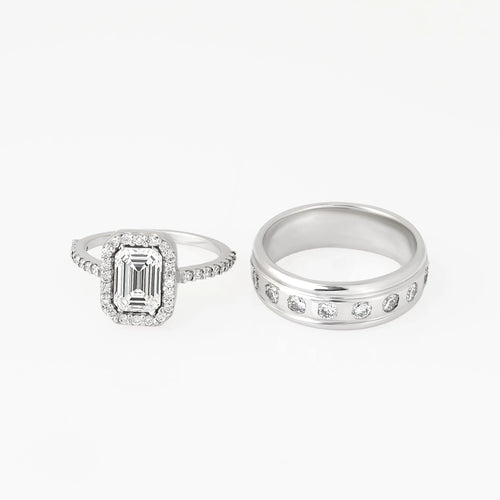 Anillos De Compromiso & Boda Diamantes Lab.