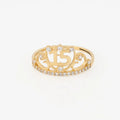 Anillo Quince Princesa Talla 7 1/2