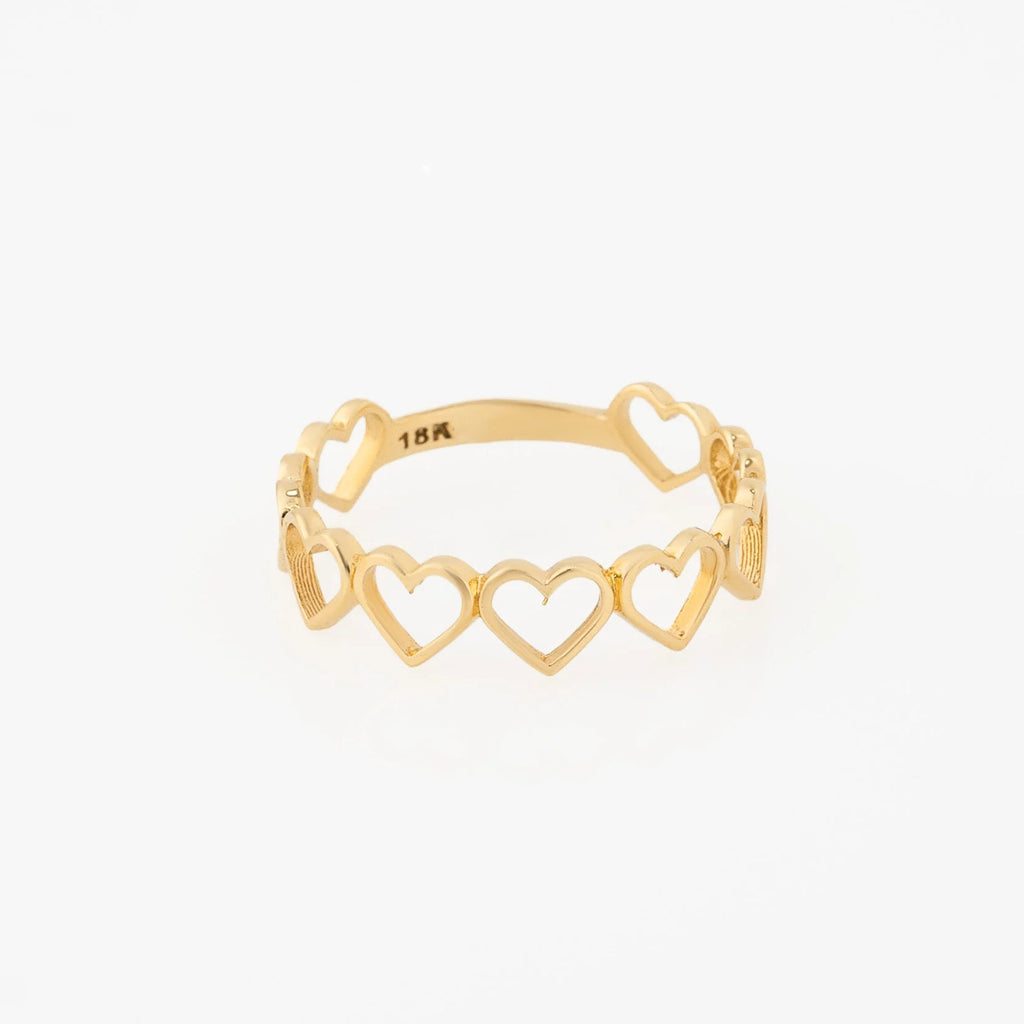 Anillo Corazón Infinito Talla 7 1/2