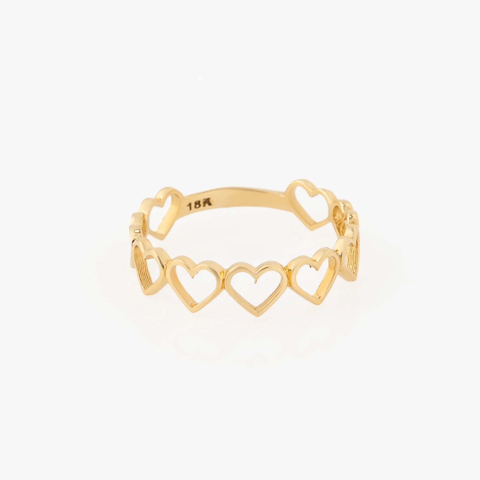 Anillo Corazón Infinito Talla 7 1/2