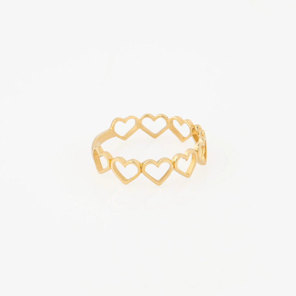 Anillo Corazón Infinito Talla 7 1/2