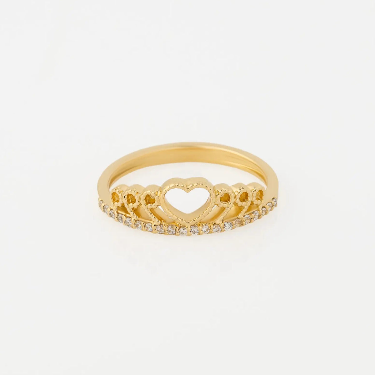 Anillo Corazón Realé Talla 5 1/2