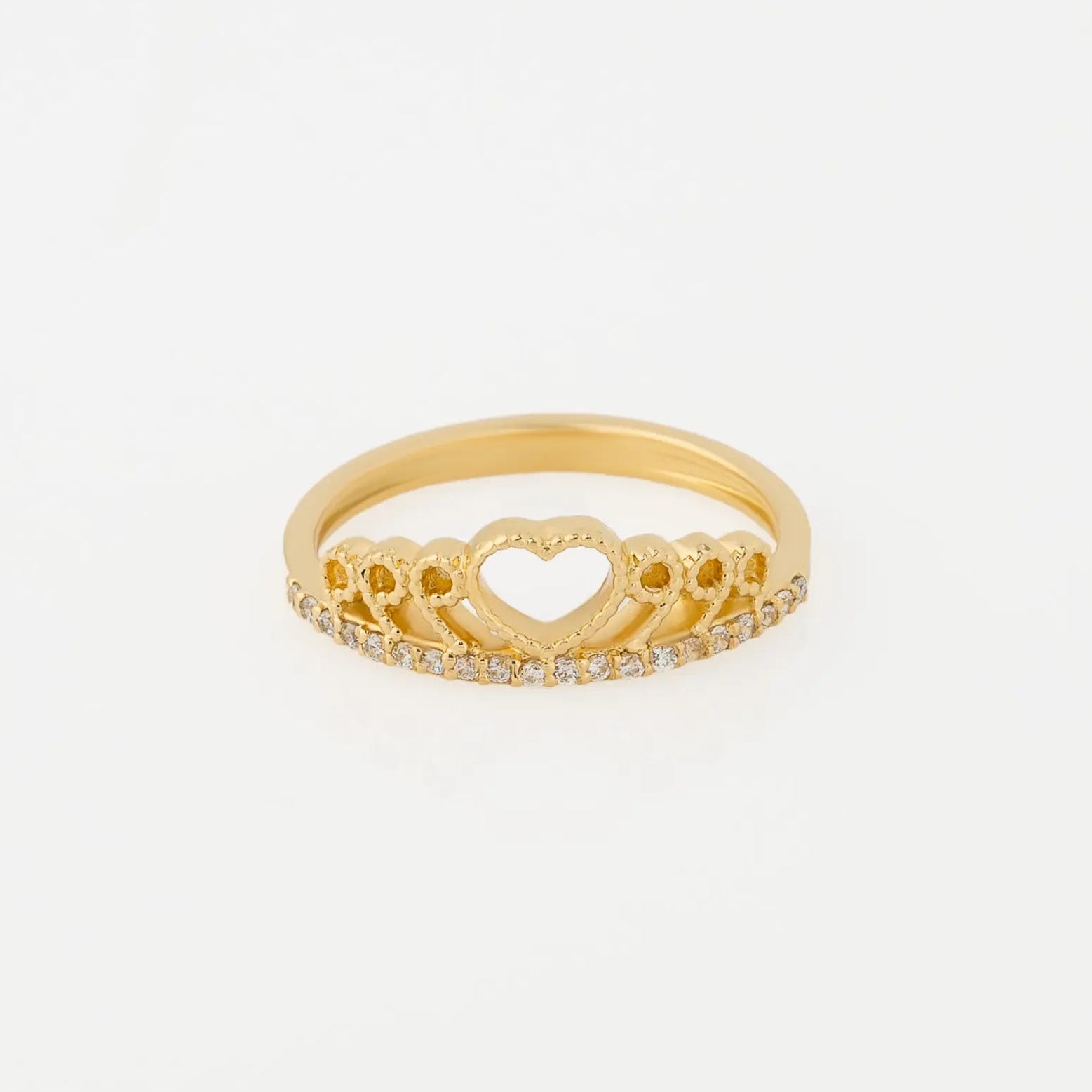 Anillo Corazón Realé Talla 5 1/2