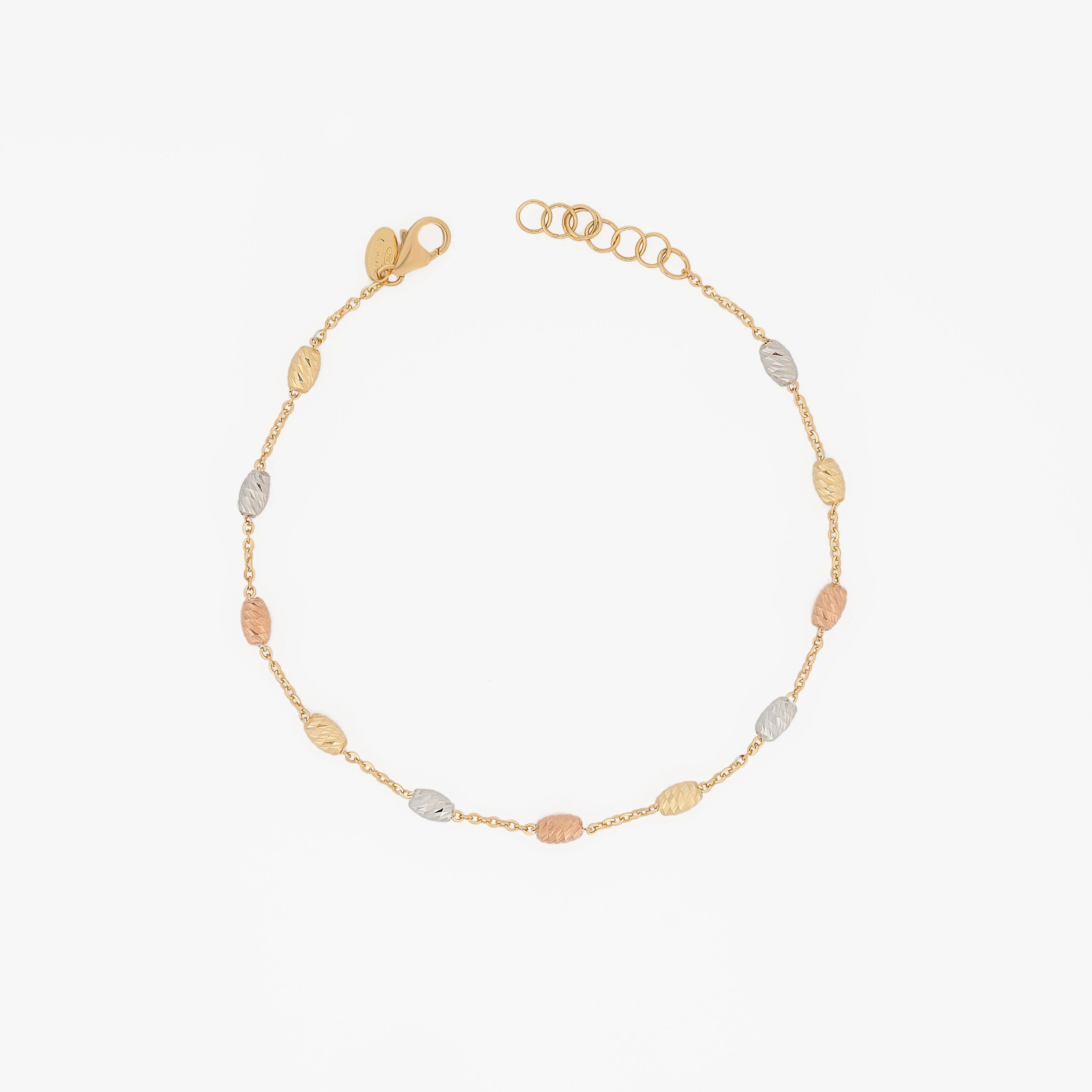 Pulsera Tres Oros 18cm