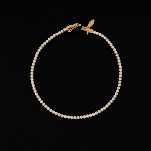 Pulsera Tejido Tennis 18.5cm