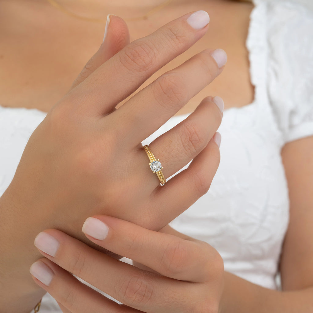 Anillo Compromiso Eterno Talla 7