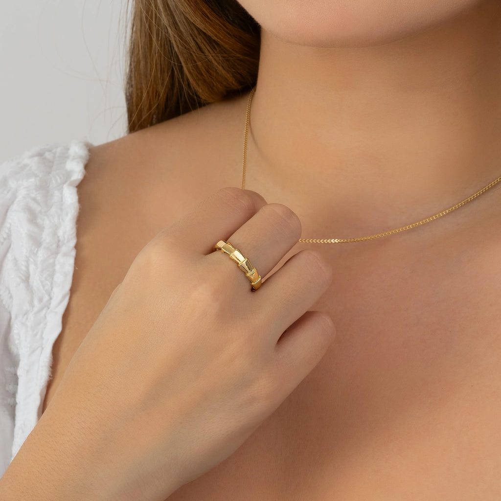 Anillo Trapecio Talla 8 1/4