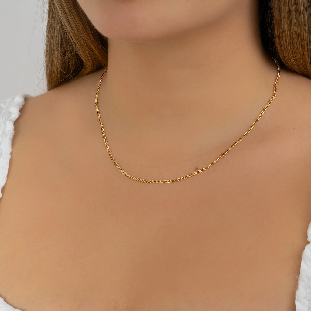 Cadena Tejido 8x8 45cm