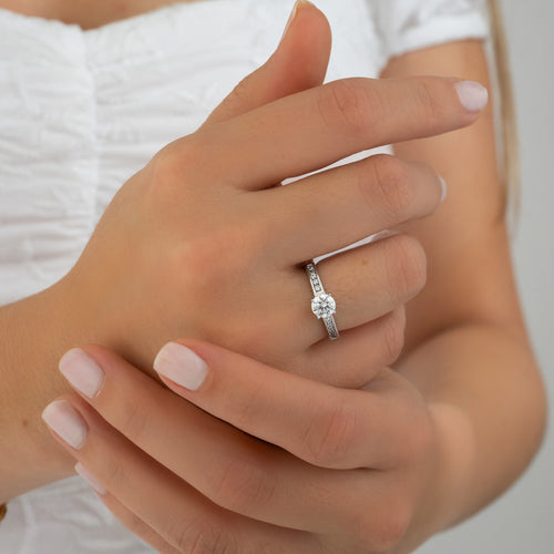 Anillo Compromiso Lyra Talla 6