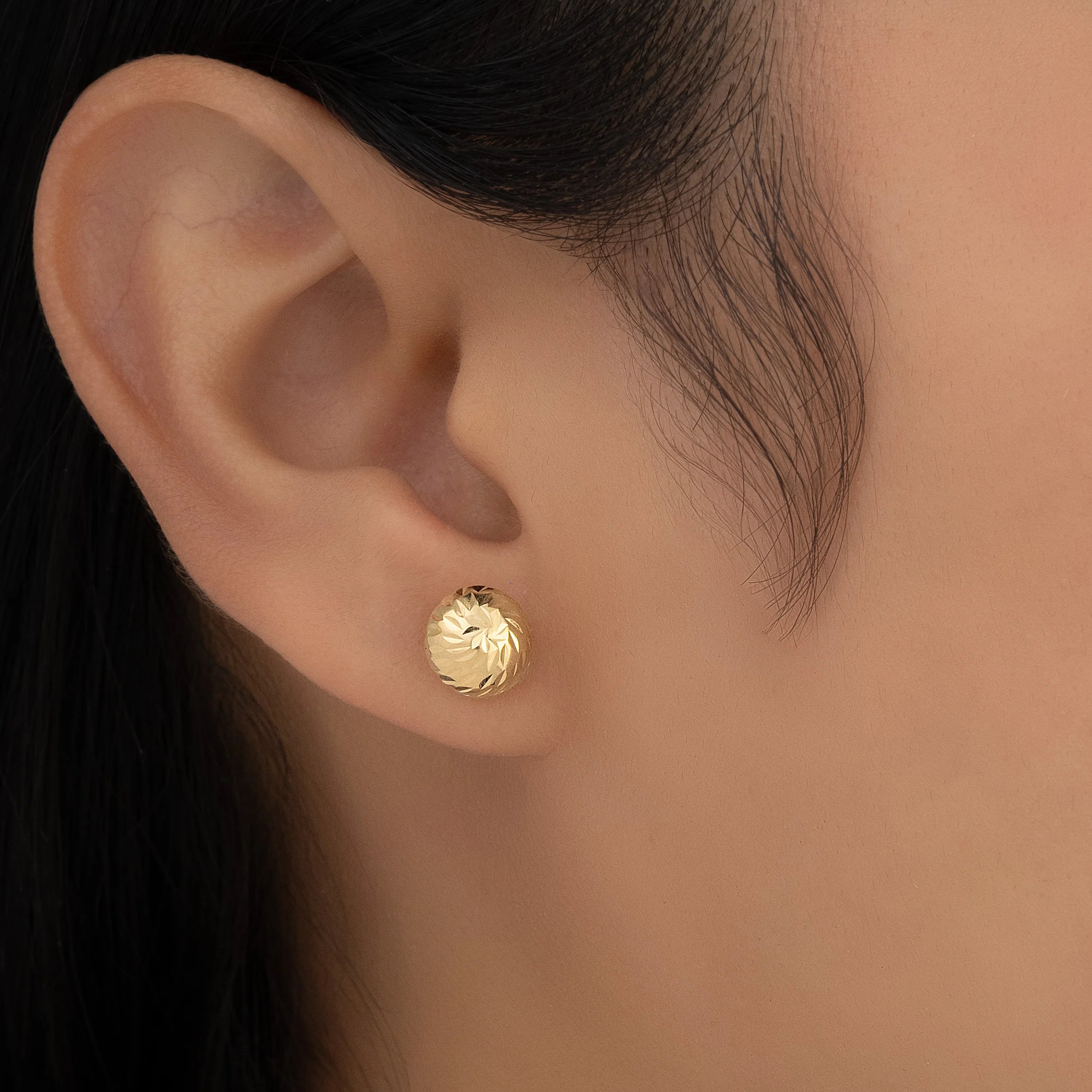 Topos Balin Diamantados 8mm