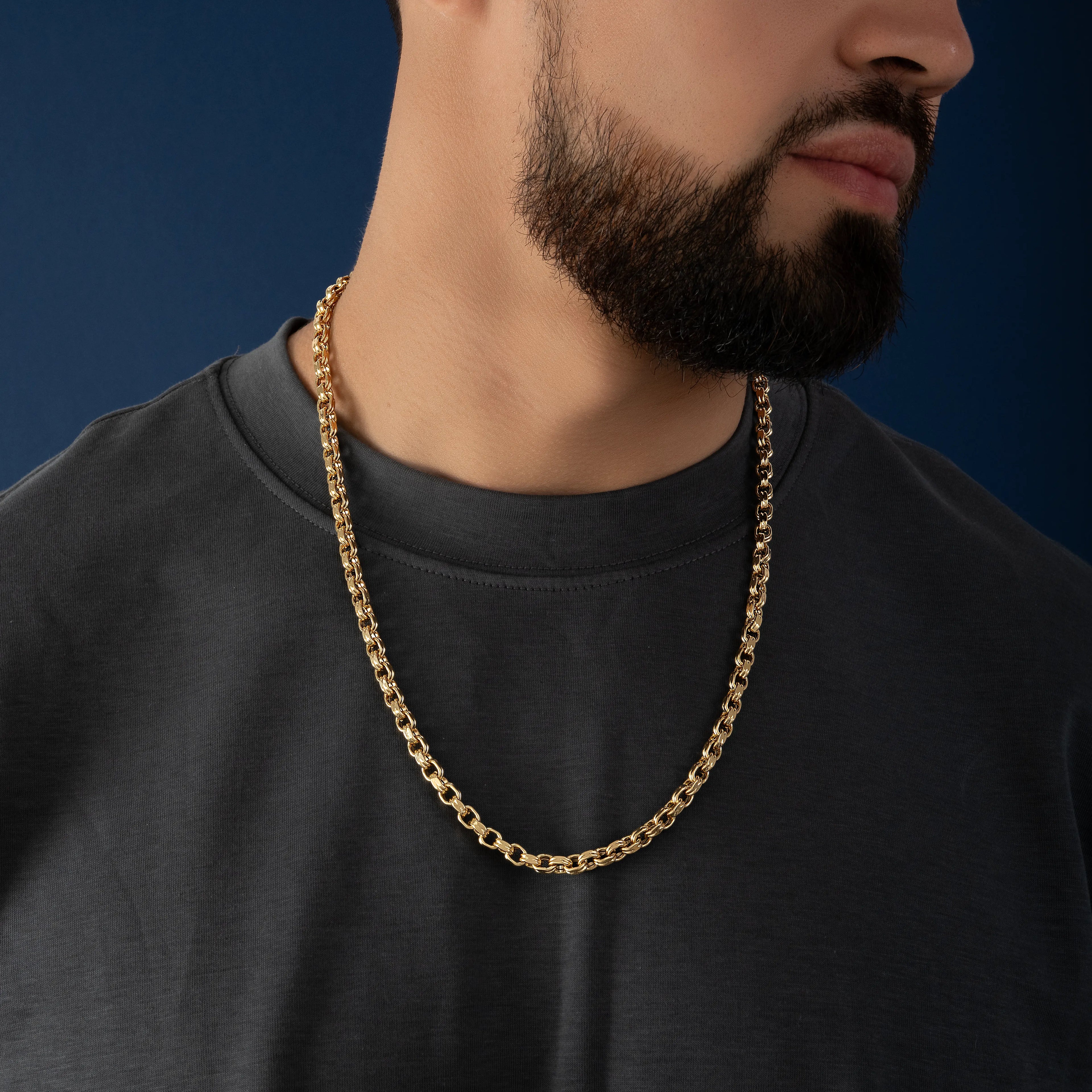 Cadena Tejido Valentino 60cm