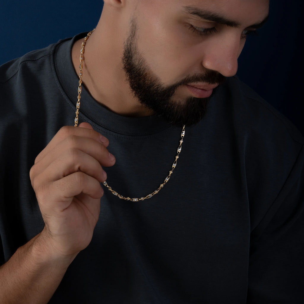 Cadena Tejido Clavo 60cm