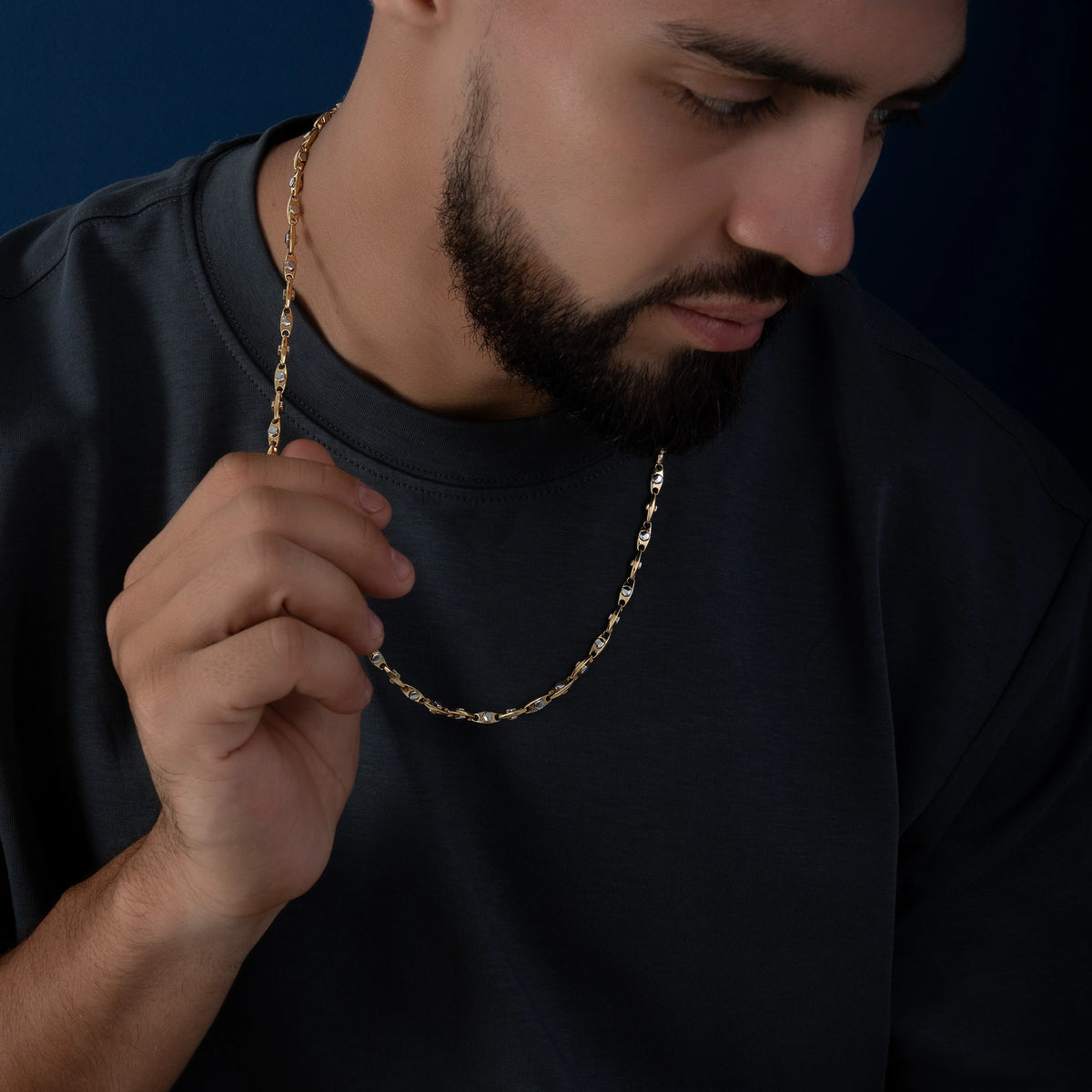 Cadena Tejido Clavo 60cm