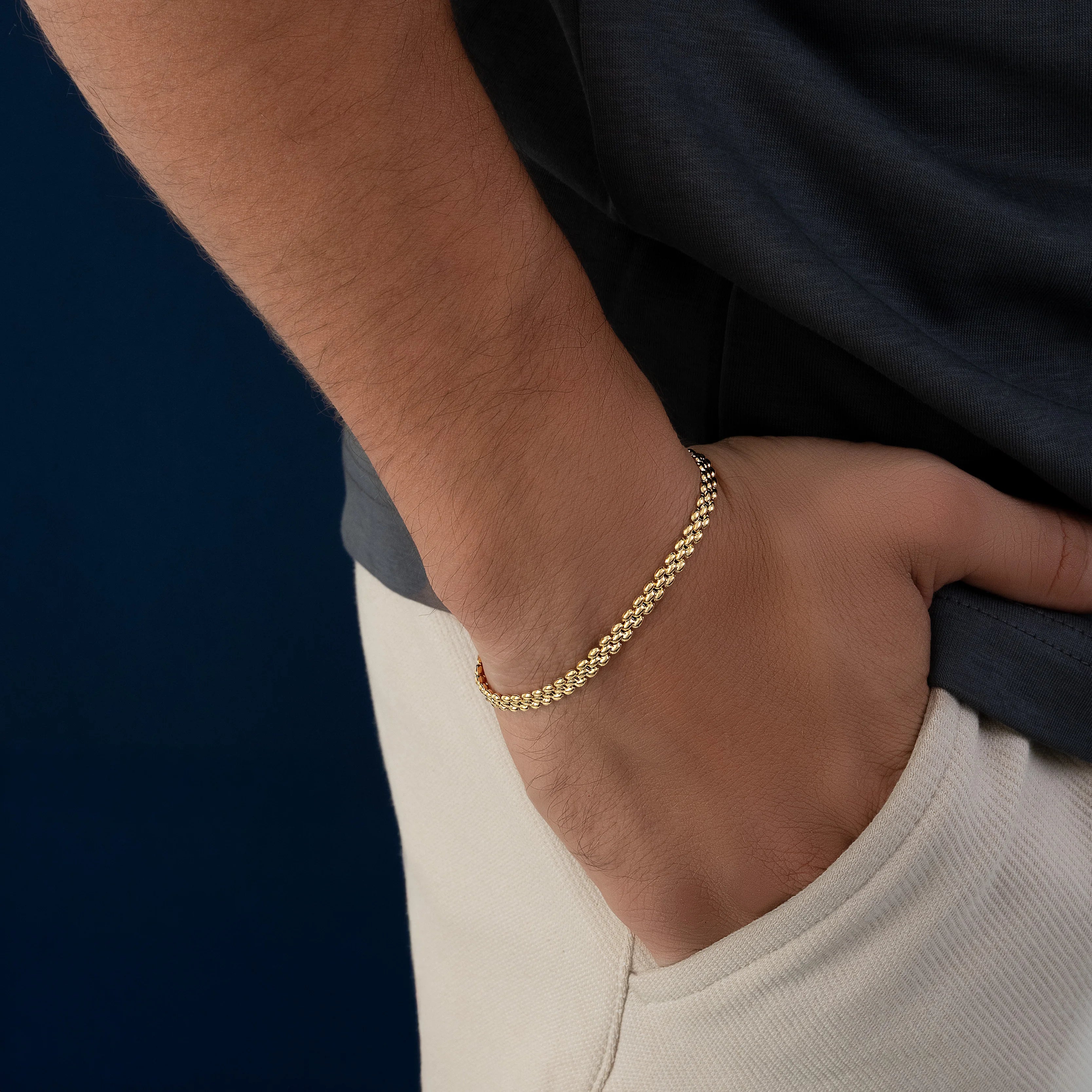 Pulsera Tejido Carrete 18.5cm