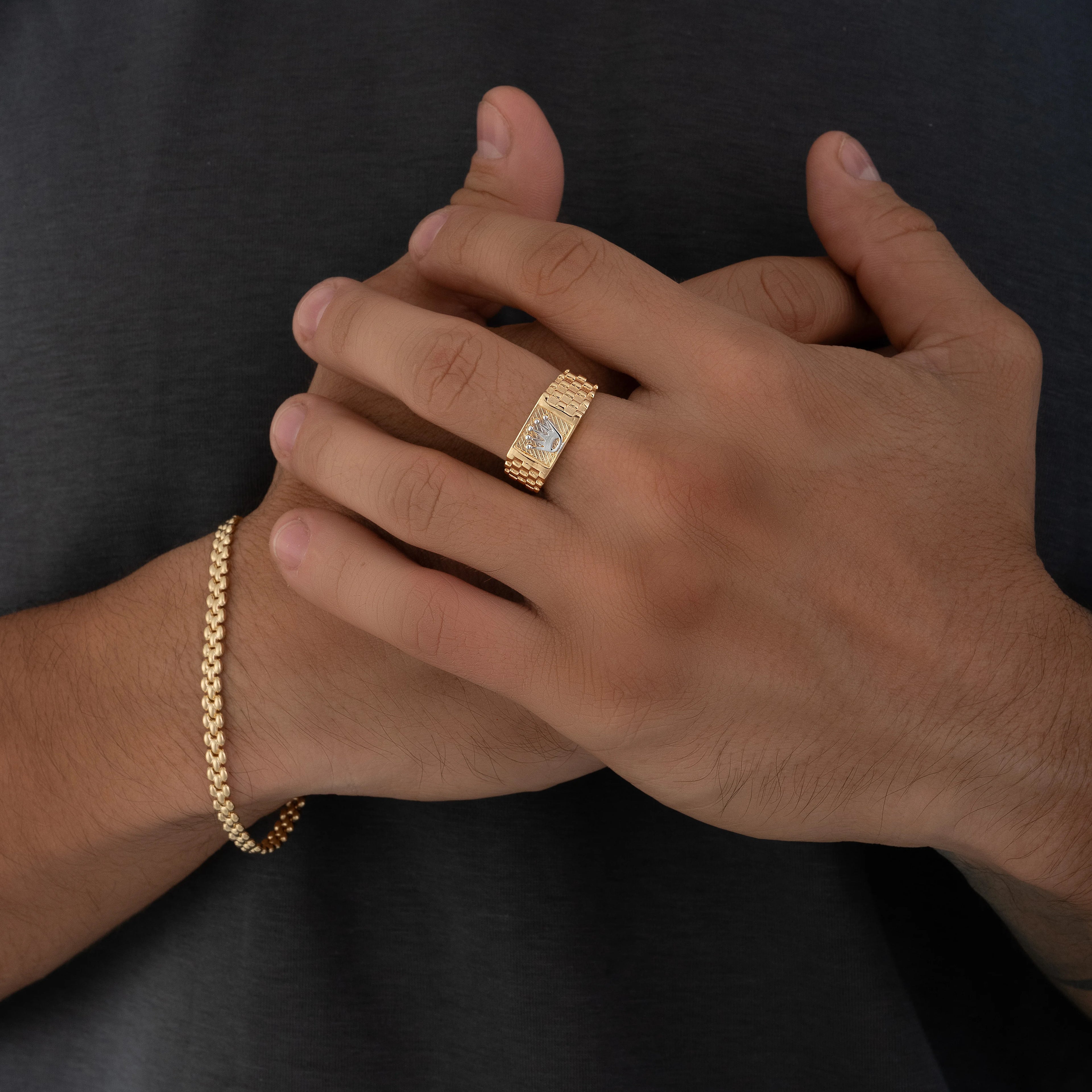 Anillo Corona Talla 10