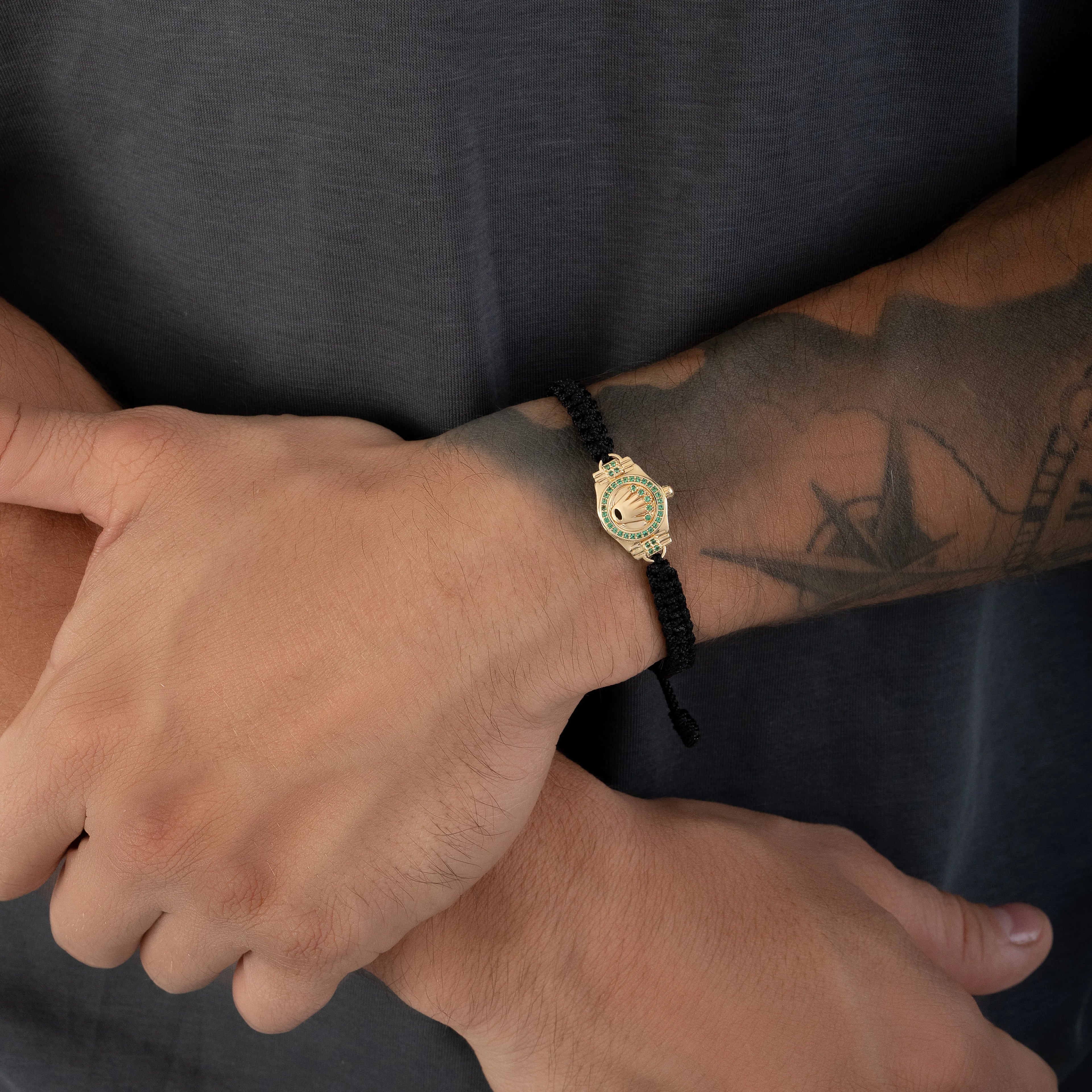 Pulsera Tejida Corona