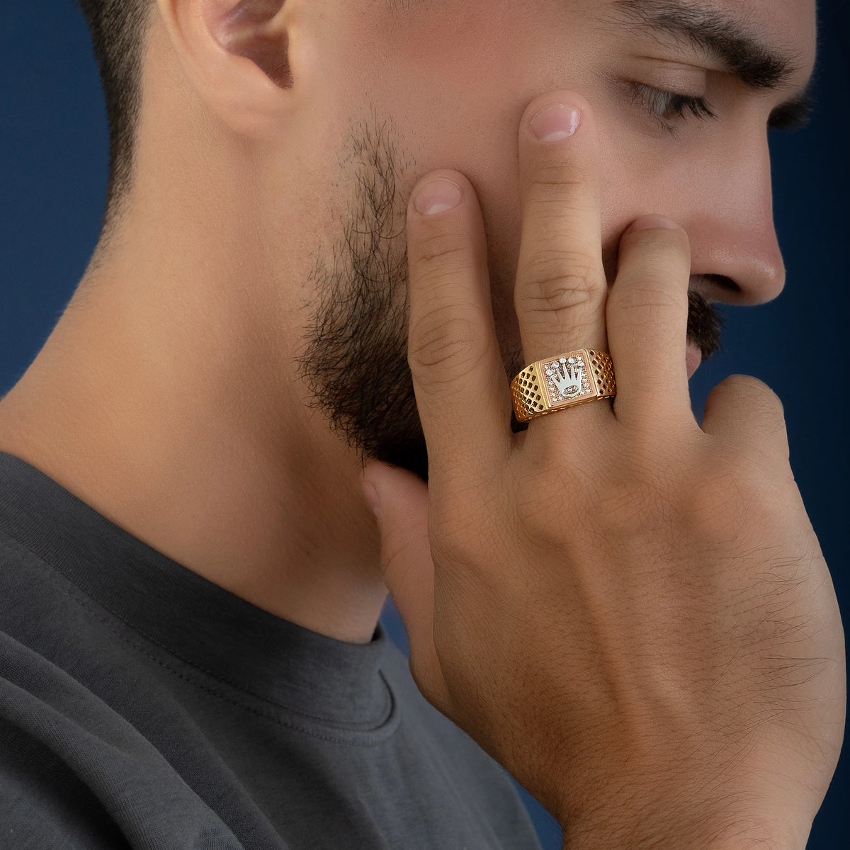 Anillo Corona Talla 11 3/4